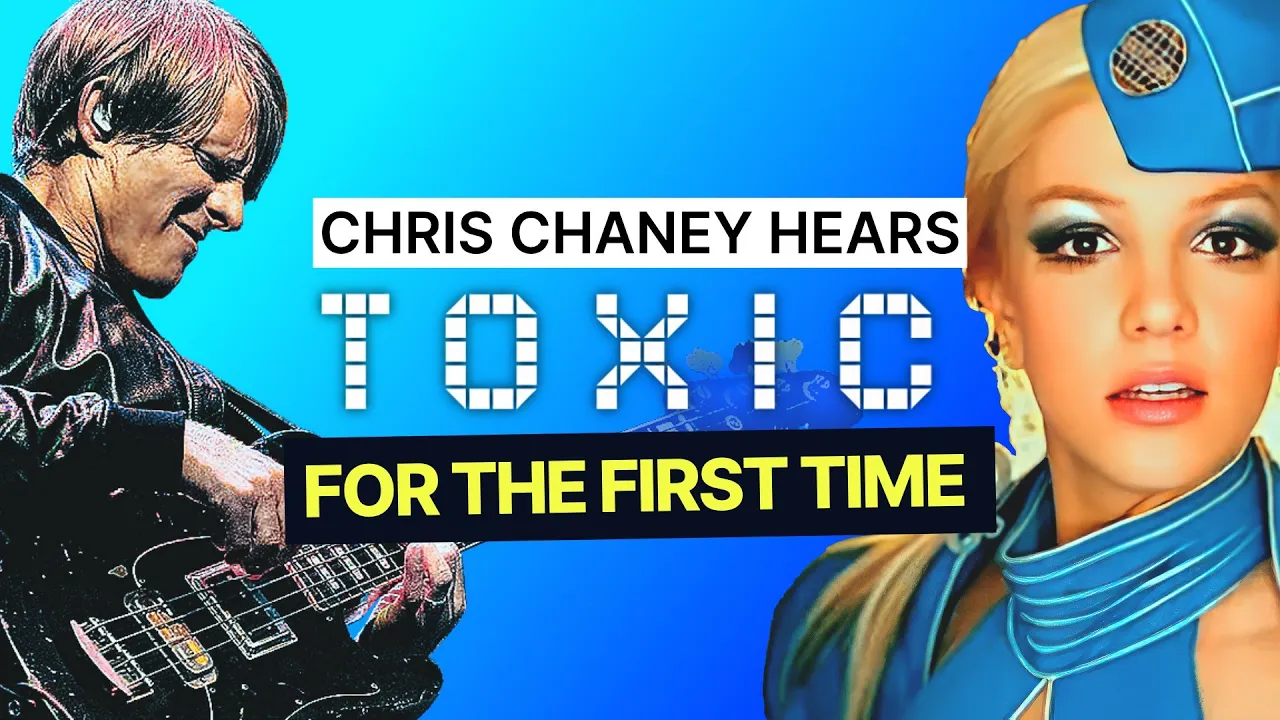 Jane's Addiction Bassist Hears Britney Spears Toxic for the First Time - YouTube