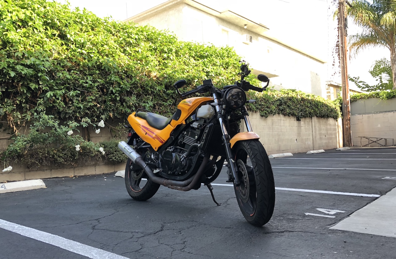 my old Ninja in its Shitfighter guise